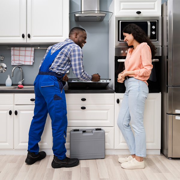 can you provide an estimate for cooktop repair before beginning any work in Jewett Illinois